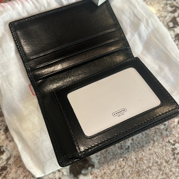 Coach compact leather wallet - Picture 9 of 10